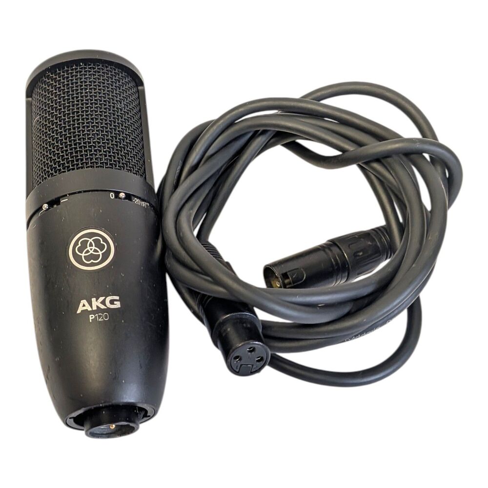 AKG P120 High-Performance Gen Purpose Cardioid Condenser Recording Micro **Reed